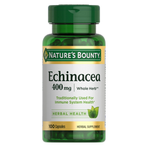 Nature's Bounty Echinacea 400mg Capsules 100ct