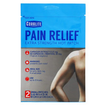 Coralite Pain Relief Extra Strength Hot Patch Pack/2
