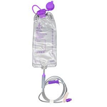Vesco Top Fill Gravity Feeding Transition Set, with ENFitÃƒâ€šConnector, 1000mL