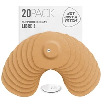 Not Just A Patch Libre 3 Patches Beige 20ct