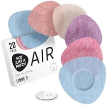 Not Just A Patch Libre 3 Air Patches Multicolor 20ct