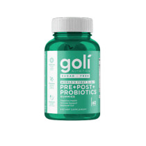 Goli Zero Sugar Probiotic+ Gummies 60 ct