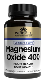 Windmill Magnesium Oxide 400 Tablets 60ct