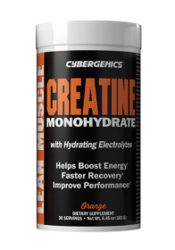 Cybergenics Creatine Monohydrate Powder - Orange Flavored 6.45oz
