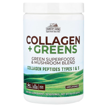 Country Farms Collagen + Greens Powder 10.6 oz