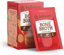 Dr. Kellyann Sipping Broth Powder Packets Classic Beef 4Ct
