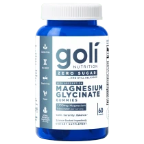 Goli® Zero Sugar Magnesium Glycinate  Gummies 60ct