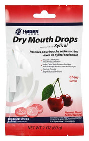 Hager Dry Mouth Drops Cherry 26ct