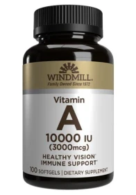A 3000 mcg Softgels 100ct