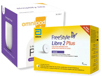 Freestyle Libre 2 Sensor & Omnipod 5 G6 Libre 2 Plus Refill Pack