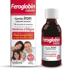 Feroglobics Iron Liquid 6.8 Fl Oz