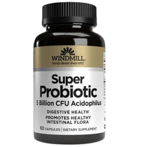 Windmill Super Probiotic 5 Billion CFU Acidophilus Capsules 60ct