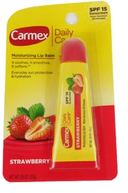Carmex Daily Lip Care Balm Strawberry 0.35 oz
