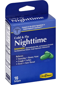 Lil Drug Cold & Cough Nighttime Tablets 16 ct