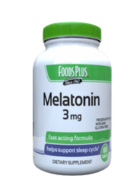 Windmill Foods Plus Melatonin 3mg Tablets 60ct