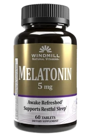 Windmill Melatonin 5 mg Tablets 60ct 