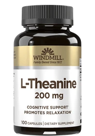 Windmill L-Theanine 200 mg Capsules 100ct

