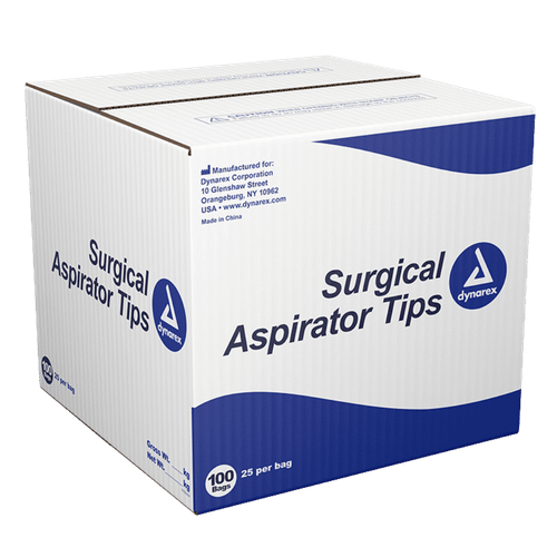 Dynarex Surgical Aspirator Tip 1/4in Green 25/PK