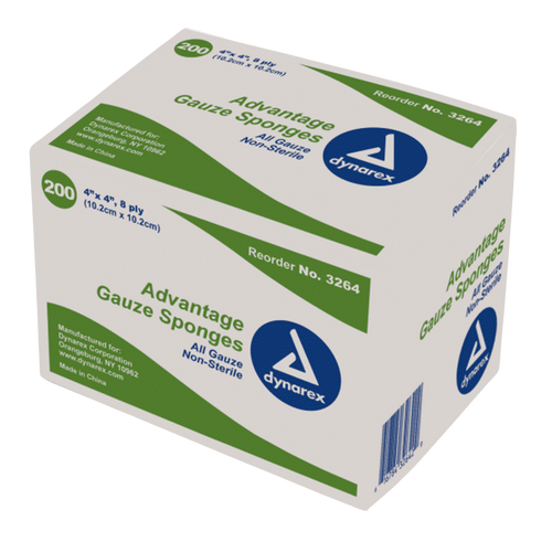 Gauze Sponge N/S 4x4  8 Ply