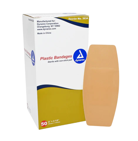 Dynarex Sheer Plastic Adhesive
