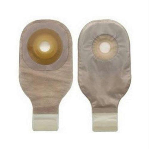 Premier Convex Flex Tend 1-piece Drainable Pouch With Tape Border Precut 1-3/8", Transparent