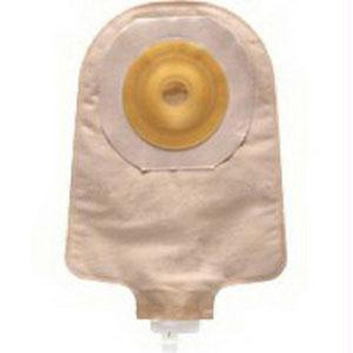 Hollister Premier One-Piece Urostomy Pouch, 1-3/8" Pre-Cut Convex FlextendSkin Barrier, 9" L, Beige