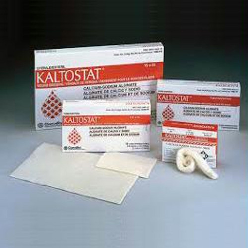 Kaltostat Calcium Sodium Alginate Dressing 4" X 8"