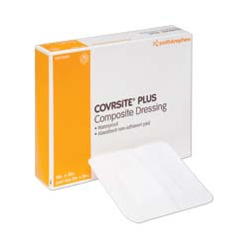 Coversite Plus Waterproof Dressing 6" X 6", 10/box