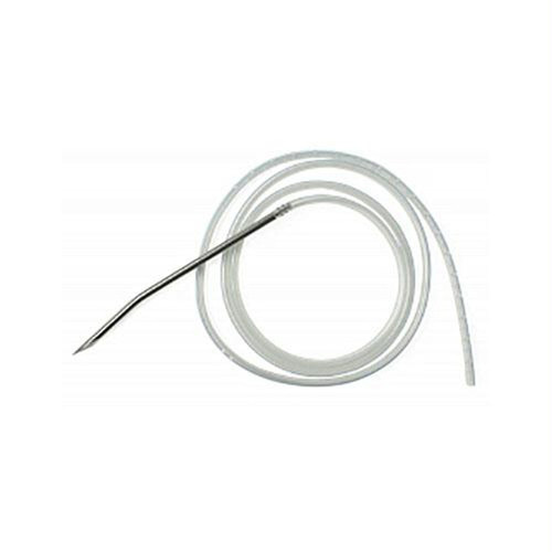 Jackson-pratt Round Silicone Drain With Trocar Wound Drainage System, 15 Fr, 3/16"