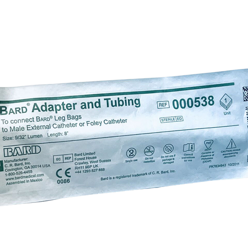 Leg Bag Extension Tubing 8"