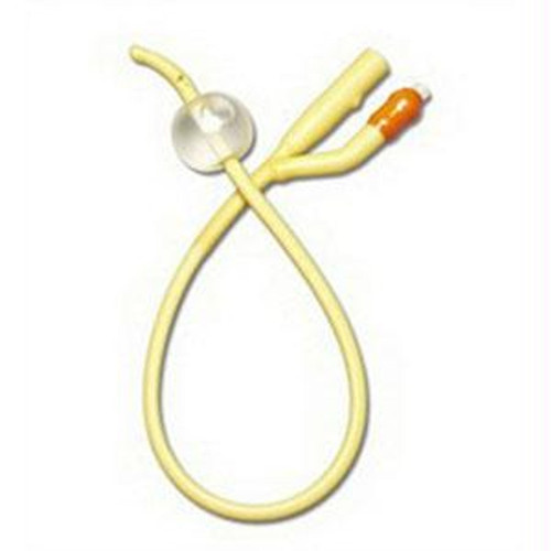 Coude 2-way Silicone-elastomer Coated Foley Catheter 16 Fr 5 Cc