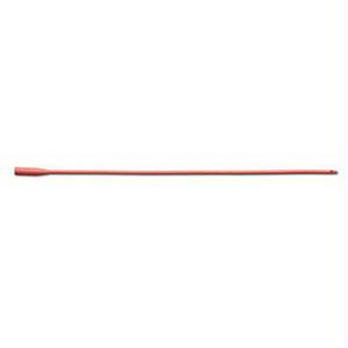 Smooth Tip Red Rubber Intermittent Catheter 16 Fr 16"