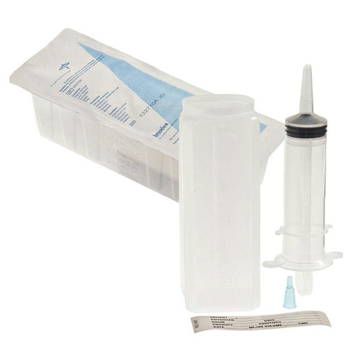 Enteral Feeding Tray With 60 Ml Blister Piston Syringe