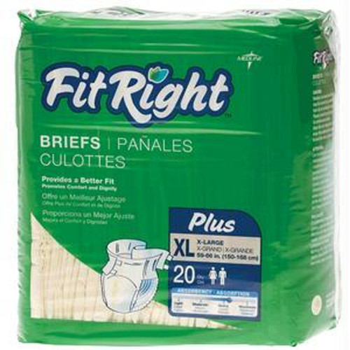 Fitright Plus Brief 2x-large 60" - 69"