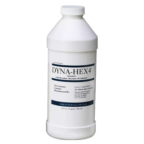 Dyna-hex 4% Chg Scrub, 4 Oz