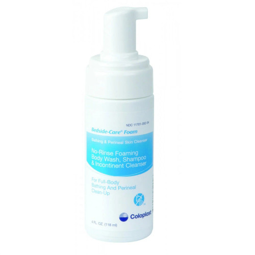 Coloplast Bedside-CareSensitive Skin Foaming Cleanser, No-Rinse 8 oz