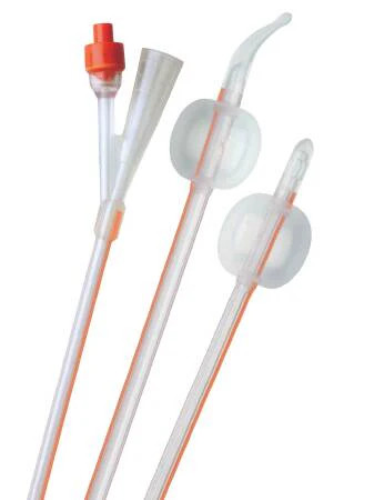 Coloplast Cysto-Care Folysil 2-Way Silicone Foley Catheter, Latex-Free, 16Fr 16" L, 15 cc Balloon Capacity