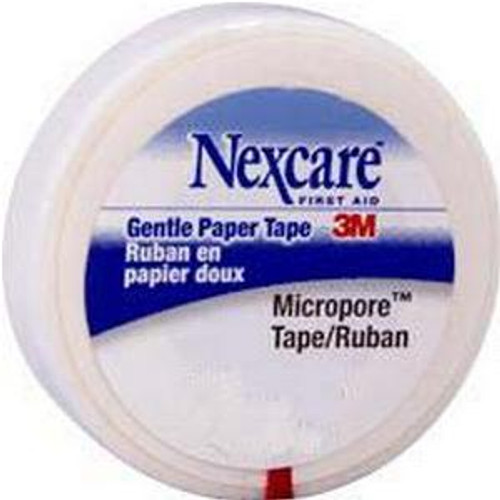 3M Nexcare Micropore Paper Hypoallergenic First Aid Surgical Tape 1" x 10 yds 3M Nexcare Micropore Paper Hypoallergenic First Aid Surgical Tape 1" x 10 yds