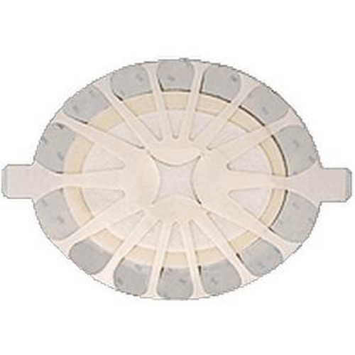 3M Tegaderm High Performance Adhesive Foam Dressing 8-3/4" x 7-1/2" Large Oval