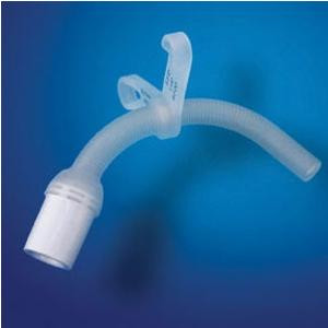 Smiths Medical ASD Inc BivonaUncuffed Pediatric FlexTendPlus Standard V Flange Tracheostomy Tube 4-1/2mm Size, 4-1/2mm I.D. x 6-7/10mm O.D.