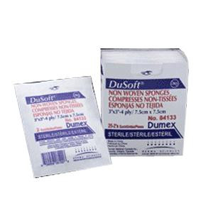 Derma Sciences DuSoftNon-Woven Sponge, 6-Ply, 4" x 4"