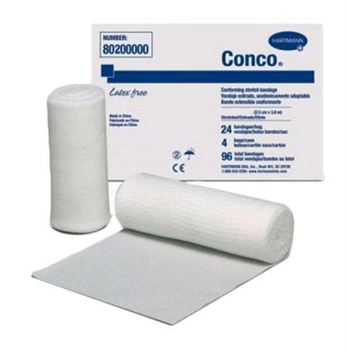 Hartmann Conforming Stretch Bandage, Non-Sterile, Latex-Free, 2" x 4-1/10 yds