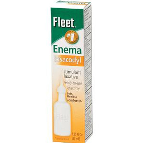 CB Fleet Company Inc Fleet Bisacodyl Enema 1-1/4 oz, Latex-Free