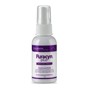 Innovacyn PuracynPlus Professional Wound Irrigation Solution, Pump Spray Applicator, 55mL