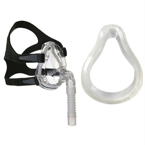 Sunset Deluxe Full Face CPAP Mask with Headgear and Replaceable Cushion, Medium