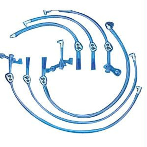 Halyard Professional MIC-KEY Bolus Extension Set 24" L with Catheter Tip, SECUR-LOK Straight Connector and Clamp