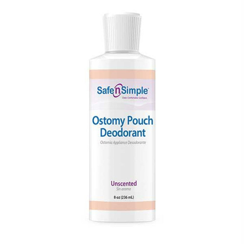 Safe N Simple Ostomy Appliance Deodorant 8 Oz. Bottle
