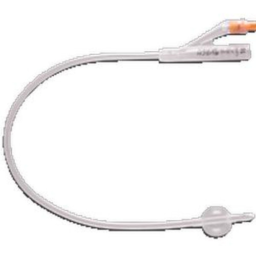 Teleflex Medical Inc Silkomed 2-Way Foley Catheter 18Fr 5cc Balloon Capacity, 16" L, Red Tip, 100% Silicone, Latex-free