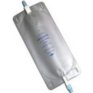 Urocare Products Inc Uro-Safe Disposable Vinyl Leg with Twist Drain Valve, Sterile, Latex Leg Straps 32 oz Large