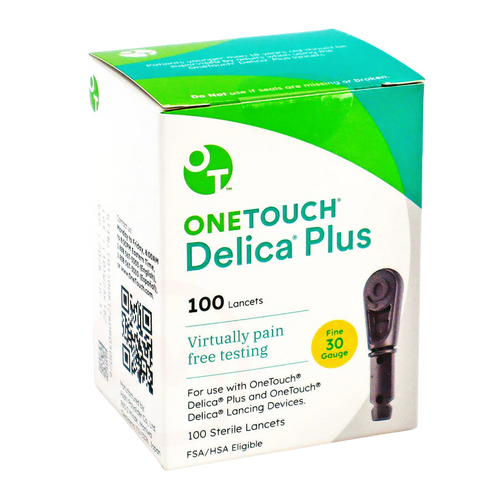 One Touch Delica Plus Lancets 30g 100ct
